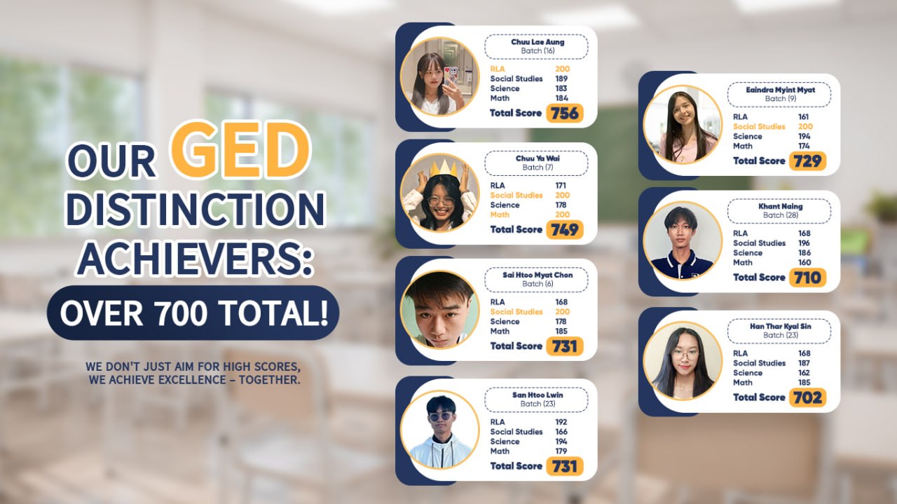 Our GED Destination Achievers