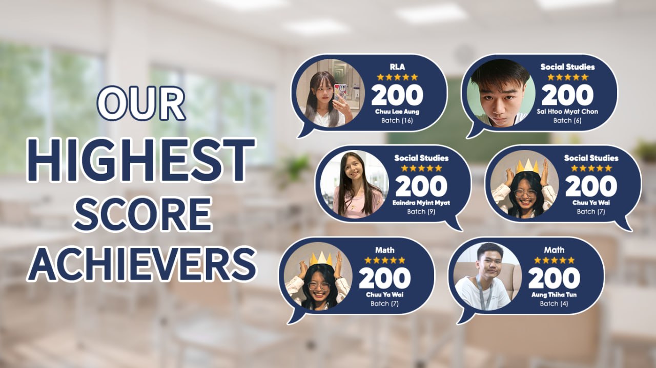 Our Highest Score Achievers
